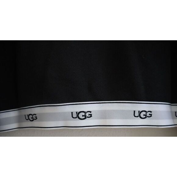 UGG 1104851 Women's Sz Small Black Nena French Terry Sweatshirt - Picture 5 of 12